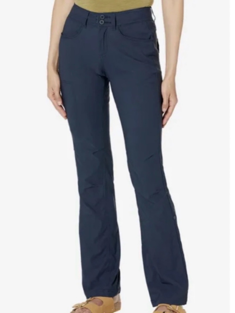 Prana Halle Convertible Navy Blue Pants Size 4